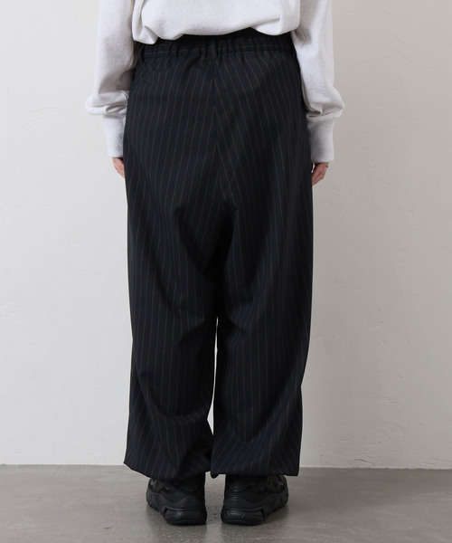 JOURNAL STANDARD LUXE（ジャーナルスタンダード　ラックス）の「クリアTR ヘムイージーパンツ（その他パンツ・レディース・グレー/チャコールグレー/ブラック・FREE）」の7枚目の写真