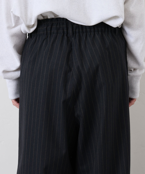 JOURNAL STANDARD LUXE（ジャーナルスタンダード　ラックス）の「クリアTR ヘムイージーパンツ（その他パンツ・レディース・グレー/チャコールグレー/ブラック・FREE）」の9枚目の写真