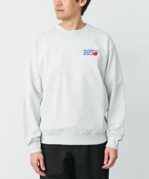 NEW BALANCE(ニューバランス)の「NEW BALANCE ATHLETICS プレミアムロゴスウェットクルー(スウェット・メンズ・ブラック/バーガンディー/グレー・LARGE/MEDIUM)」の2枚目の写真