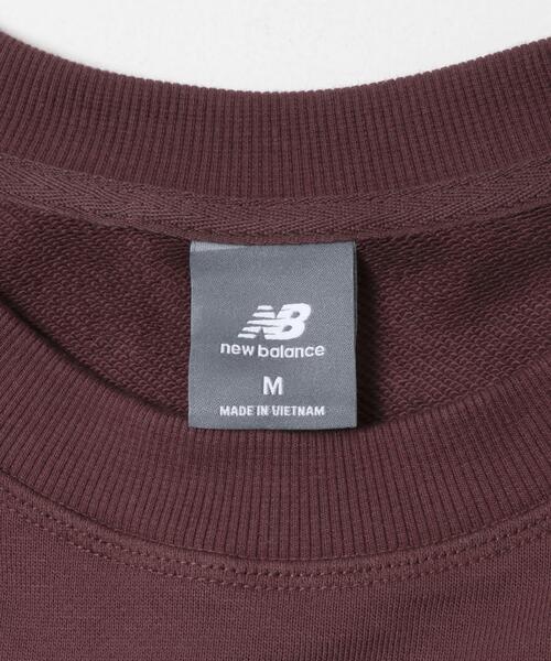 NEW BALANCE(ニューバランス)の「NEW BALANCE ATHLETICS プレミアムロゴスウェットクルー(スウェット・メンズ・ブラック/バーガンディー/グレー・LARGE/MEDIUM)」の8枚目の写真