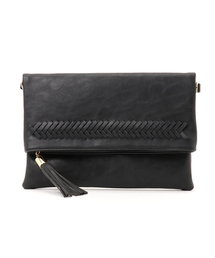 rienda | FレザータッセルクラッチBAG(ショルダーバッグ)