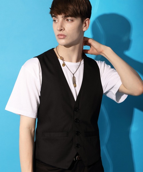 8(eight)（エイト）の「スーツ生地ジレベスト（ベスト）」 - WEAR