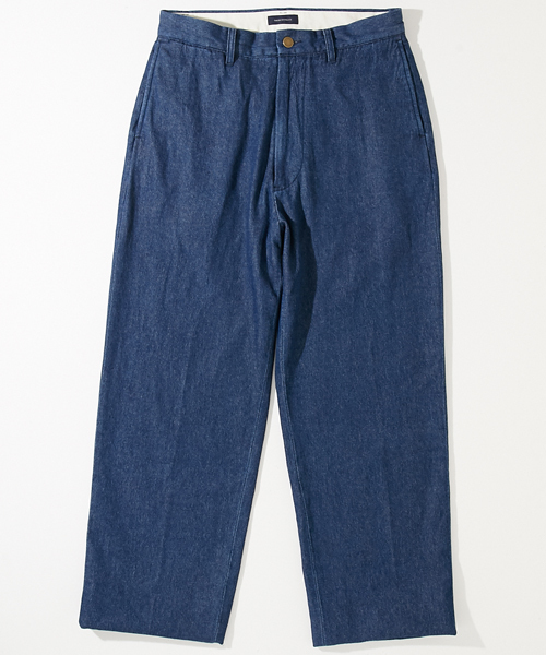 AMERICAN RAG CIE（アメリカンラグシー）の「ライトオンス ワイドデニムパンツ（デニムパンツ・メンズ・ブルー/インディゴブルー・1/2/3）」の22枚目の写真
