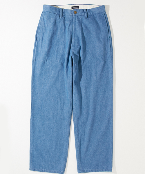 AMERICAN RAG CIE（アメリカンラグシー）の「ライトオンス ワイドデニムパンツ（デニムパンツ・メンズ・ブルー/インディゴブルー・1/2/3）」の3枚目の写真