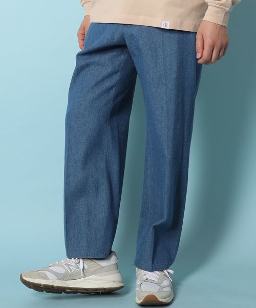 AMERICAN RAG CIE（アメリカンラグシー）の「ライトオンス ワイドデニムパンツ（デニムパンツ・メンズ・ブルー/インディゴブルー・1/2/3）」の14枚目の写真
