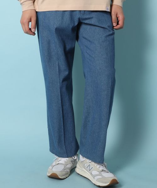 AMERICAN RAG CIE（アメリカンラグシー）の「ライトオンス ワイドデニムパンツ（デニムパンツ・メンズ・ブルー/インディゴブルー・1/2/3）」の15枚目の写真