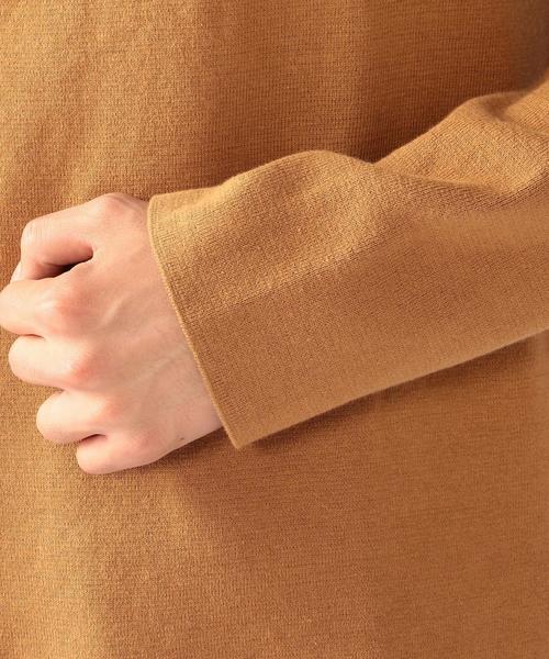 coen（コーエン）の「ミラノリブボートネックニット（ニット/セーター・メンズ・ネイビー/ブラウン・MEDIUM/LARGE/SMALL/X-LARGE）」の9枚目の写真