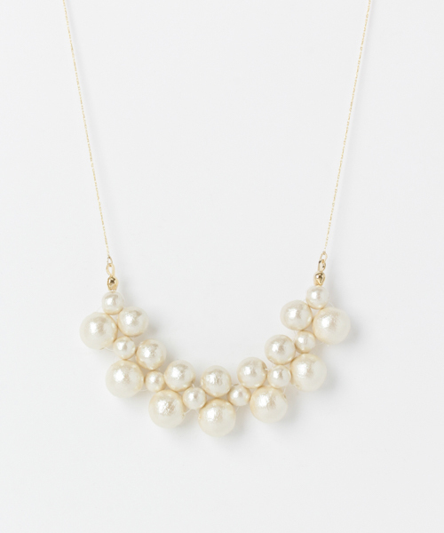 Couture Maison コットンパールランダムネックレス ネックレス
