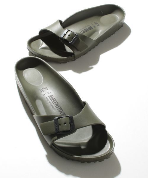 BIRKENSTOCK（ビルケンシュトック）の「【BIRKENSTOCK】マドリッドEVA（サンダル・レディース・ホワイト/ブラック/カーキ・36/37/38）」の3枚目の写真