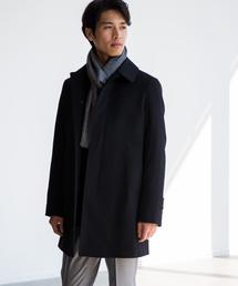 green label relaxing | ウールカシミヤ ステンカラーコート ◆(ステンカラーコート)