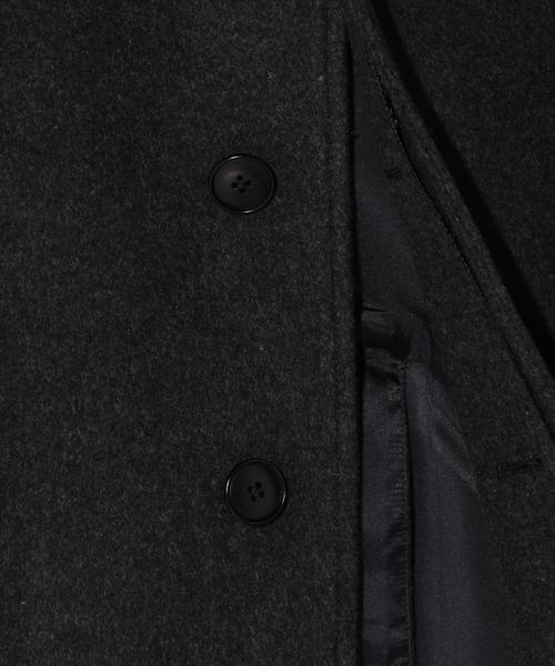 グリーンレーベルリラクシング　カシミヤ混　オーバーサイズショートコート　ネイビー green label relaxing（グリーンレーベルリラクシング）の「FFC