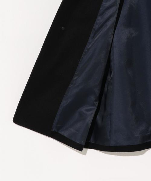 green label relaxing(グリーンレーベルリラクシング)の「ウールカシミヤ ステンカラーコート ◆(ステンカラーコート・メンズ・ブラック/グレー/ネイビー・SMALL/X-LARGE/MEDIUM/LARGE)」の10枚目の写真
