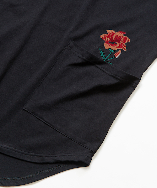 rehacer（レアセル）の「rehacer : Big Pocket Dolman Cutsew（Tシャツ/カットソー・メンズ・ブラック/ネイビー/ホワイト・SMALL/LARGE/MEDIUM）」の10枚目の写真