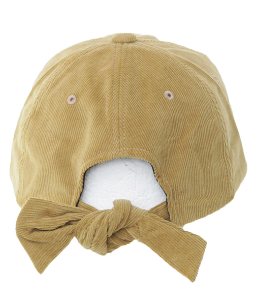 14+（イチヨンプラス）の「コーデュロイバックリボンキャップ（キャップ・レディース・ブラック/ベージュ/オフホワイト/ピンク・FREE）」の8枚目の写真