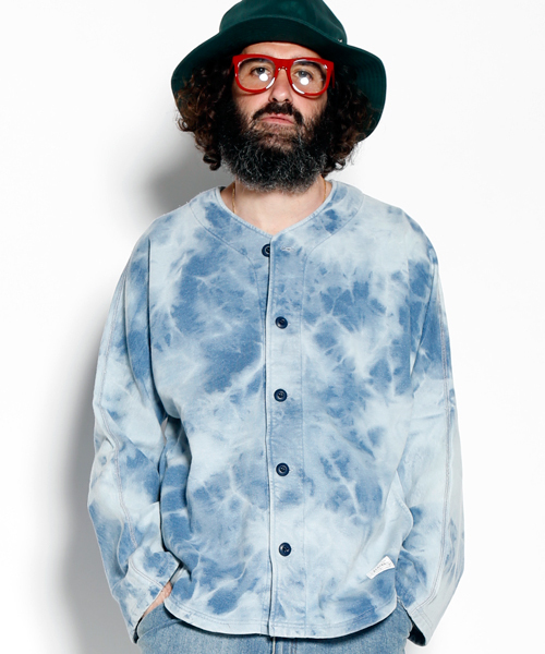 ALDIES 『Indigo Cardigan』インディゴカーディガンBlue ALDIES/アールディーズ 『Indigo Cardigan』 インディゴ