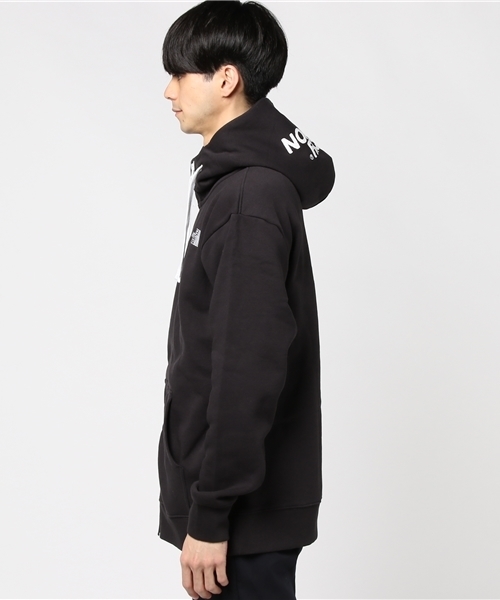 THE NORTH FACE（ザノースフェイス）の「【THE NORTH FACE】 ザ・ノース・フェイス リアビューフルジップフーディー / Rearview FullZip Hoodie（パーカー・メンズ・ブラック/グレー・M/L）」の3枚目の写真