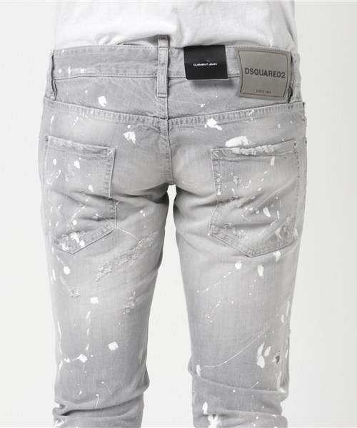 Dsquared2　セット グレー　オーバーサイズ　Mサイズ　フーディー＆パンツ ディースクエアード DSQUARED2 23AW Wool chinos Flannel Sexy