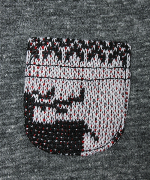 CIAOPANIC TYPY（チャオパニックティピー）の「【ロープライスアイテム】KID'S 異素材ポケットTee（Tシャツ/カットソー・キッズ・ホワイト/ブラック/ブルー/グレー・85/105/120）」の9枚目の写真