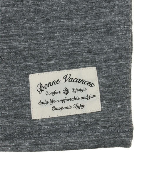 CIAOPANIC TYPY（チャオパニックティピー）の「【ロープライスアイテム】KID'S 異素材ポケットTee（Tシャツ/カットソー・キッズ・ホワイト/ブラック/ブルー/グレー・85/105/120）」の10枚目の写真