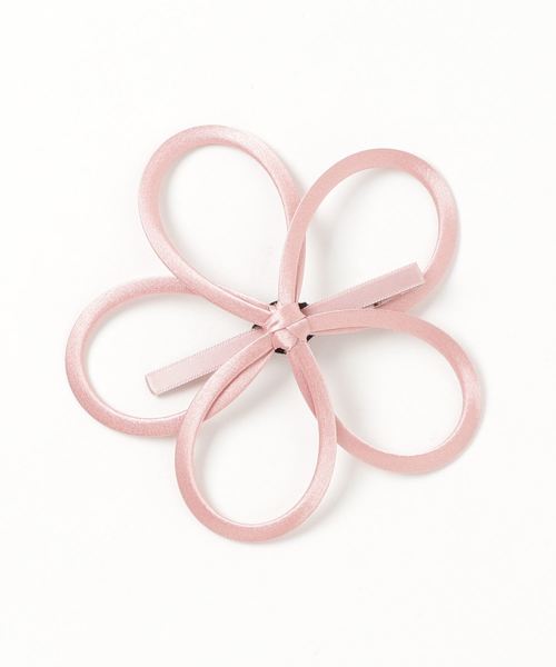 カヤ（カヤ）の「【カヤ】梅飾りヘアクリップ（バレッタ/ヘアクリップ・レディース・パープル/ネイビー/ワイン/ブラック/ピンク・FREE）」の5枚目の写真