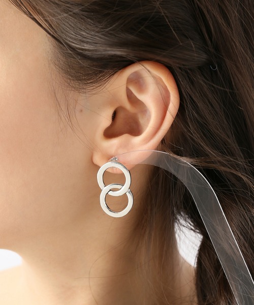 PHILIPPE AUDIBERT（フィリップ オーディベール）の「【PHILIPPE AUDIBERT/フィリップ・オーディベール】aheahe ピアス（ピアス（両耳用）・レディース・シルバー・FREE）」の6枚目の写真