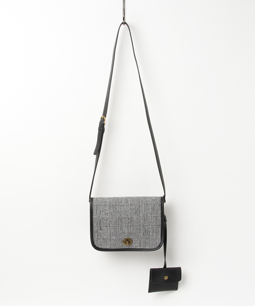 WEGO（ウィゴー）の「WEGO/フラップレトロショルダーバッグ（ショルダーバッグ・メンズ・ブラック/ブラウン/その他1・FREE）」の10枚目の写真