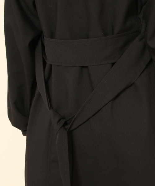 PAGEBOY（ページボーイ）の「ノーカラー ロングガウン（その他アウター・レディース・ブラック/ベージュ/インディゴブルー/ライトグレー・FREE）」の18枚目の写真