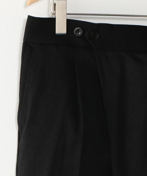 Steven Alan（スティーブンアラン）の「＜Steven Alan＞ T/W TWILL SUPER BAGGY RAP TAPERED/パンツ（その他パンツ・メンズ・ナチュラル/ブラック・LARGE/MEDIUM/X-LARGE/SMALL）」の8枚目の写真