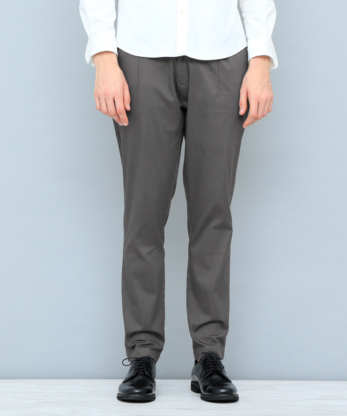 EMMA CLOTHES(エマクローズ)の「ハイパワーサテンストレッチテーパードパンツ(その他パンツ・メンズ・ネイビー/ベージュ/ブラック/グレー/ライトベージュ・L/M)」の16枚目の写真