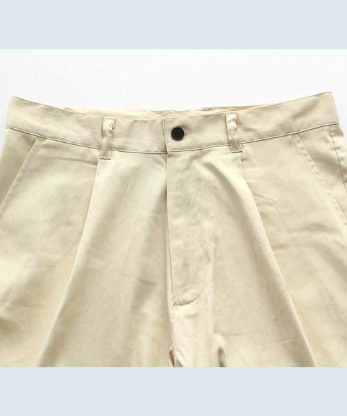 EMMA CLOTHES(エマクローズ)の「ハイパワーサテンストレッチテーパードパンツ(その他パンツ・メンズ・ネイビー/ベージュ/ブラック/グレー/ライトベージュ・L/M)」の19枚目の写真