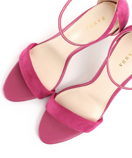 RANDA（ランダ）の「ストラップサンダル（サンダル・レディース・ベージュ/ブラック/プラム/ゴールド/ホワイト・M/L/SS/LL/S）」の7枚目の写真