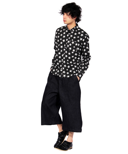 8(eight)(エイト)の「デニム ワイド クロップドパンツ(デニムパンツ・メンズ・ブラック/インディゴブルー/ブルー/ブラック系その他/ブルー系その他/ブルー系その他2・MEDIUM/LARGE/X-LARGE)」の7枚目の写真