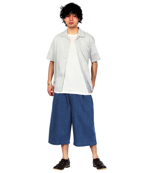 8(eight)(エイト)の「デニム ワイド クロップドパンツ(デニムパンツ・メンズ・ブラック/インディゴブルー/ブルー/ブラック系その他/ブルー系その他/ブルー系その他2・MEDIUM/LARGE/X-LARGE)」の9枚目の写真