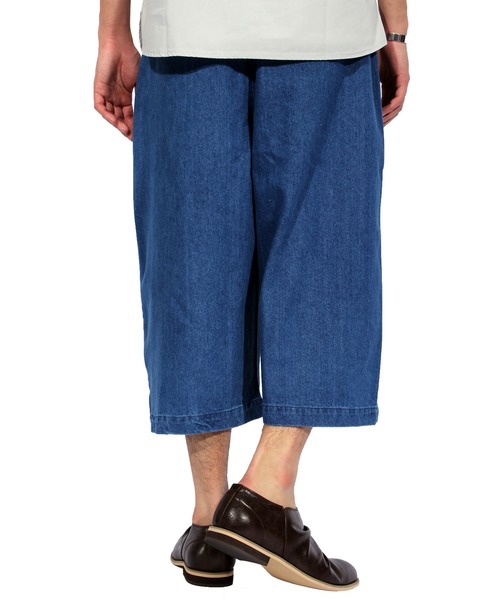 8(eight)(エイト)の「デニム ワイド クロップドパンツ(デニムパンツ・メンズ・ブラック/インディゴブルー/ブルー/ブラック系その他/ブルー系その他/ブルー系その他2・MEDIUM/LARGE/X-LARGE)」の11枚目の写真