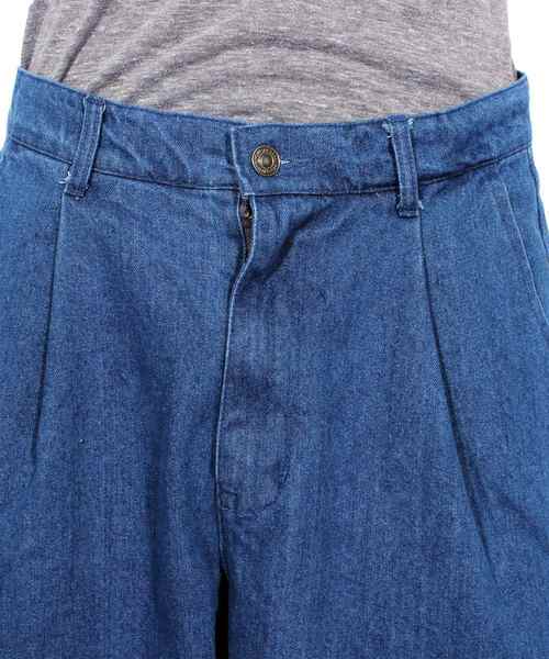 8(eight)(エイト)の「デニム ワイド クロップドパンツ(デニムパンツ・メンズ・ブラック/インディゴブルー/ブルー/ブラック系その他/ブルー系その他/ブルー系その他2・MEDIUM/LARGE/X-LARGE)」の12枚目の写真