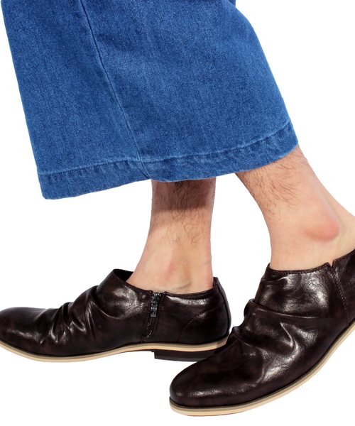 8(eight)(エイト)の「デニム ワイド クロップドパンツ(デニムパンツ・メンズ・ブラック/インディゴブルー/ブルー/ブラック系その他/ブルー系その他/ブルー系その他2・MEDIUM/LARGE/X-LARGE)」の18枚目の写真