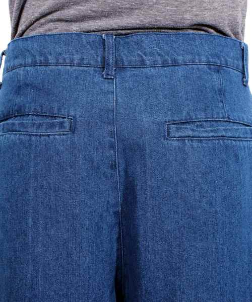 8(eight)(エイト)の「デニム ワイド クロップドパンツ(デニムパンツ・メンズ・ブラック/インディゴブルー/ブルー/ブラック系その他/ブルー系その他/ブルー系その他2・MEDIUM/LARGE/X-LARGE)」の19枚目の写真