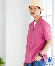 WEGO | WEGO/ドライストレッチオープンカラーシャツ(シャツ/ブラウス)