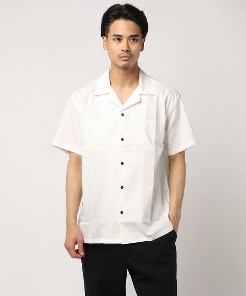 WEGO(ウィゴー)の「WEGO/ドライストレッチオープンカラーシャツ(シャツ/ブラウス・メンズ・ホワイト/ブラック/ネイビー/カーキ/レッド系その他・SMALL/MEDIUM/LARGE)」の19枚目の写真