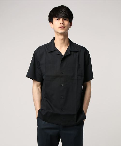 WEGO(ウィゴー)の「WEGO/ドライストレッチオープンカラーシャツ(シャツ/ブラウス・メンズ・ホワイト/ブラック/ネイビー/カーキ/レッド系その他・SMALL/MEDIUM/LARGE)」の10枚目の写真