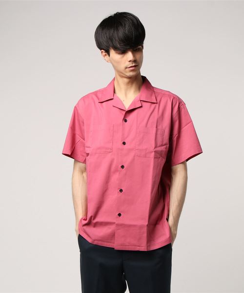 WEGO(ウィゴー)の「WEGO/ドライストレッチオープンカラーシャツ(シャツ/ブラウス・メンズ・ホワイト/ブラック/ネイビー/カーキ/レッド系その他・SMALL/MEDIUM/LARGE)」の11枚目の写真