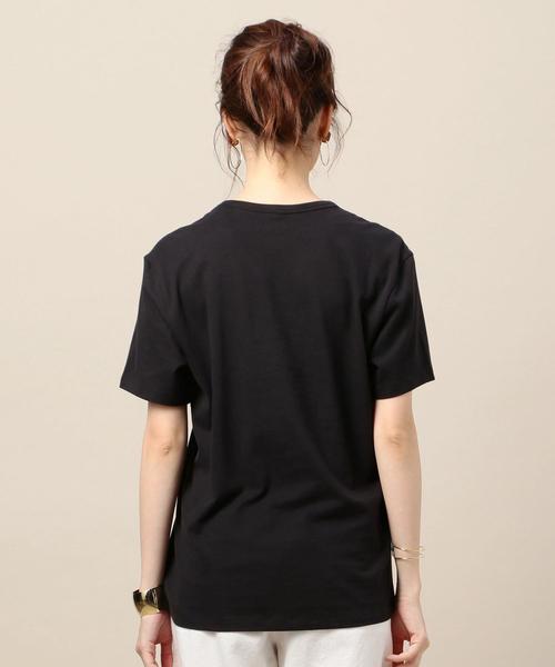 Calvin Klein（カルバン・クライン）の「＜Calvin Klein＞ロゴTシャツΨ（Tシャツ/カットソー・レディース・ブラック/ホワイト・SMALL）」の3枚目の写真