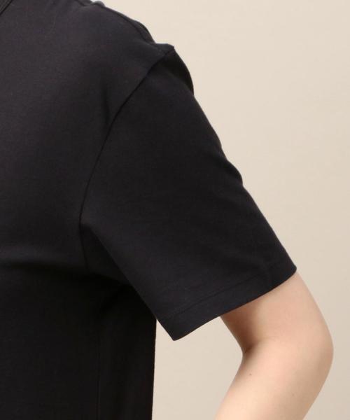 Calvin Klein（カルバン・クライン）の「＜Calvin Klein＞ロゴTシャツΨ（Tシャツ/カットソー・レディース・ブラック/ホワイト・SMALL）」の8枚目の写真