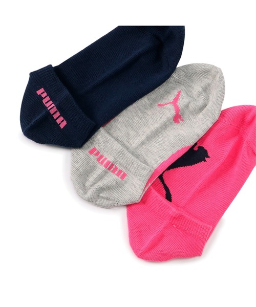 セール】PUMA プーマ キッズ スニーカーソックス 3足組