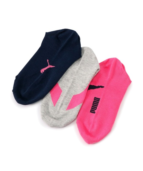 siuma32 ̥୭*✼̥ 　M&M ソマシードリンク セール】PUMA プーマ キッズ スニーカーソックス 3足組