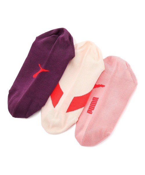 セール】PUMA プーマ キッズ スニーカーソックス 3足組