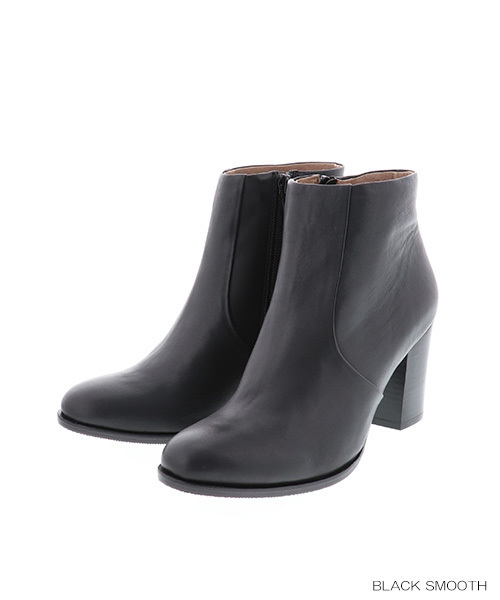 RANDA（ランダ）の「【本革】レザーショートブーツ（ブーツ・レディース・ブラック系その他/ブラック系その他2/ベージュ系その他・S/M/L/LL）」の6枚目の写真