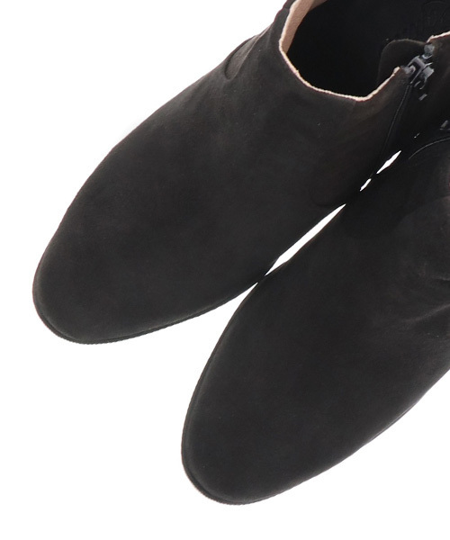 RANDA（ランダ）の「【本革】レザーショートブーツ（ブーツ・レディース・ブラック系その他/ブラック系その他2/ベージュ系その他・S/M/L/LL）」の4枚目の写真