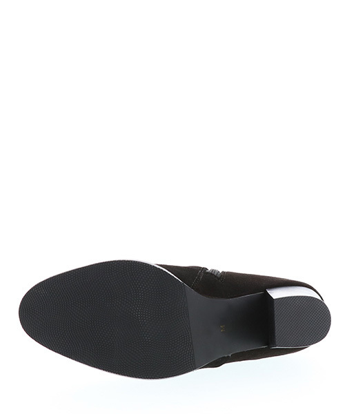 RANDA（ランダ）の「【本革】レザーショートブーツ（ブーツ・レディース・ブラック系その他/ブラック系その他2/ベージュ系その他・S/M/L/LL）」の8枚目の写真