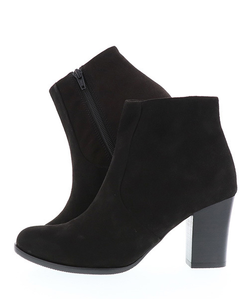 RANDA（ランダ）の「【本革】レザーショートブーツ（ブーツ・レディース・ブラック系その他/ブラック系その他2/ベージュ系その他・S/M/L/LL）」の5枚目の写真